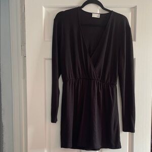 Wilfred Free black long sleeve dress - Size M